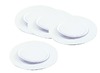 Karton - hoed - blanco - set van 4