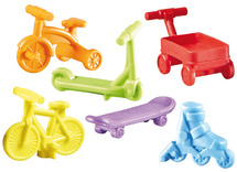 Sorteerfiguren - hand2mind Neighbourhood Wheels Counters - kids voertuigen - set van 72