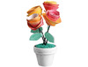 Bloempot - aardewerk - terracotta - 3 cm - set van 10