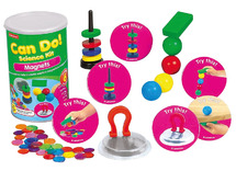 Ontdekkingsmateriaal - ontdekdozen - magneten - per set
