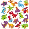 Foam - stickers - dinosaurussen - assortiment van 102