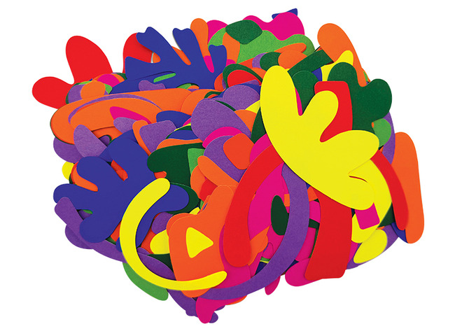 Creapapier - Roylco - Matisse collage vormen - set van 148 assorti