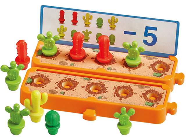 Jeu - Learning Resources Cactus Counting Desert - compter et trier - cactus