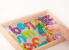 Lichtbordmateriaal - letters - tickit Rainbow Glitter Letters - kunststof - glitter - voor lichtbord - per set