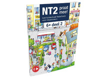 Boek - NT2 - Praat Meer - leer/luisterboek - 6+ deel 2 - te gebruiken met De Voorlezer HH8593 - per stuk