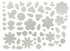 knutselpapier - Roylco - kleurabsorberend papier - bloemblaadjes - set van 310 assorti