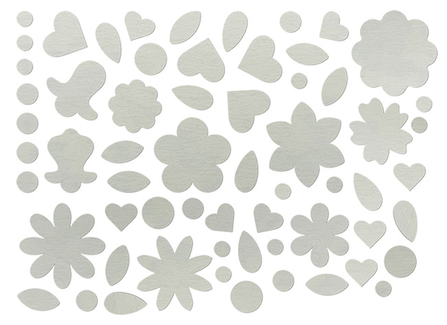 knutselpapier - Roylco - kleurabsorberend papier - bloemblaadjes - set van 310 assorti
