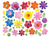 knutselpapier - Roylco - kleurabsorberend papier - bloemblaadjes - set van 310 assorti
