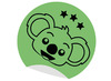 Stickers - appreciatie koala - 3 motieven - set van 48 assorti