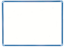 Bord - magneetbord - whiteboard - wit - 60 x 45 cm - per stuk