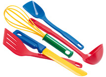 Kookset - eetset - Dantoy - keukengereedschap - set van 5 assorti