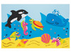 Stickers - foam - zee - set van 120 assorti