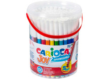 Kleurstift - carioca - joy - pot - assortiment van 100
