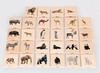 Puzzel - evolutiepuzzel - Commotion - wilde dieren - per stuk