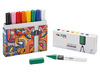 stiften - acrylic marker - carioca plus - set van 8 assorti