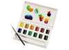 Verf - aquarel - waterverf - Carioca Plus- set van 12 assorti