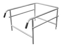 Zand- en watertafel - enkel metalen frame - zonder blauwe bak - 51 tot 64,5 cm - groot - per stuk