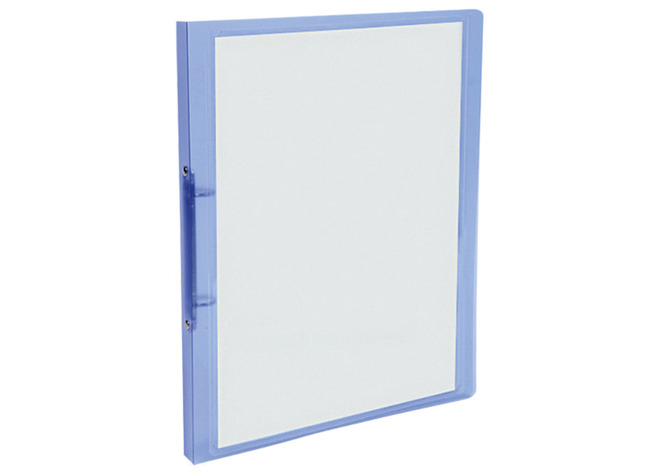 Mappen - ringmap - 2 ringen - personaliseerbaar - A4 - rug 2 cm - transparant - per stuk