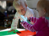 Transparanten - tickit Acetate Colour Sheets - A4 - kunststof - gekleurd - voor lichtbord - set van 5 assorti
