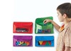 Zakken - Learning Resources Magnetic Storage Pockets - magnetisch - gekleurd - opruimzakjes voor bord - set van 4 assorti