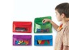 Zakje - Learning Resources Magnetic Storage Pockets - magnetisch - gekleurd - opruimzakjes voor bord - set van 4 assorti