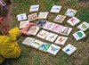 Puzzel - tickit Wooden Lifecycle Tiles - levenscyclus - 7 cm - hout - evolutiepuzzel - vierkant - per stuk