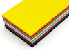 Knutselpapier - stroken - 120 g - 10 x 65 cm - gekleurd - 10 kleuren assorti - kroon - set van 250