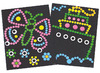 Stickers - rond - met opdrachtkaarten - set van 8 assorti