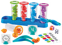 Spel - sorteerspel - Learning Resources Silly Science Fine Motor Sorting Set - fijne motoriek - microbe - per spel