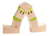 Bouwset - blokken - HABA - 3D compositiespel - Scheve torens - per set