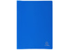 Mappen - presentatiemap - Exacompta - A4 - 50 tassen - blauw - per stuk