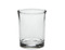Theelichthouder - glas - 120 ml - set van 12