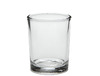 Theelichthouder - glas - 120 ml - set van 12