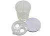 Antiknoeipotten - dubbel - verf - set van 5
