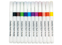 Stiften - verfstiften - creatieve multi stift - set van 12 assorti