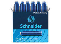 Inktpatronen - Schneider - blauw - set van 6