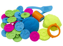 Zand - boetseerzand - Educational Insights Playfoam Sand ABC Cookies Set - speelzand - alfabet koekjes - boetseren - per set