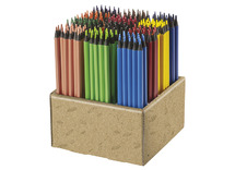 Potloden - kleurpotloden - Carioca Eco Family Tita - zeshoekig - schoolset - set van 144