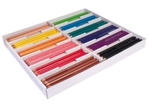 Potloden - kleurpotloden - Jovi Woodless - driehoekig - voordeelpakket - set van 288 assorti