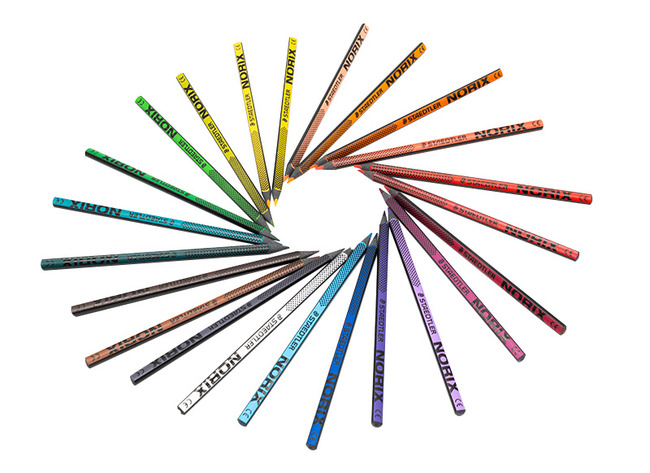 Potloden - kleurpotloden - Staedtler Norix - set van 24 assorti