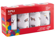 Stickers - Apli Kids - dieren - set van 1400 assorti