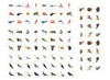 Stickers - Apli Kids - dieren - set van 1400 assorti