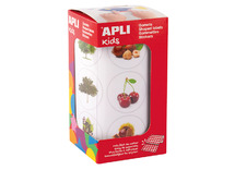 Stickers - Apli Kids - bomen - 33 mm - set van 360 assorti