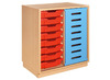 KAST ART - 2-KOLOMS - MET SCHUIFDEUR