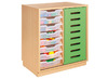 KAST ART - 2-KOLOMS - MET SCHUIFDEUR