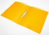 Mappen - ringmap - Alpha - 2-rings - A4 - 20 mm - transparant - kunststof - oranje - per stuk