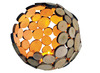 Hout - schijven - midi - rond - 2,5 tot 5,5 cm diameter - zak van 1000 g