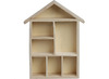 Decoratiemateriaal - huis - hout - per stuk