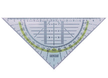Latten - geodriehoek - Kangaro - 14 cm - voordeelpakket - set van 25