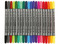 Stiften - textielstiften - dubbele punt - set van 20 assorti